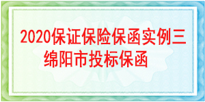 綿陽市投標(biāo)保函,投標(biāo)保函